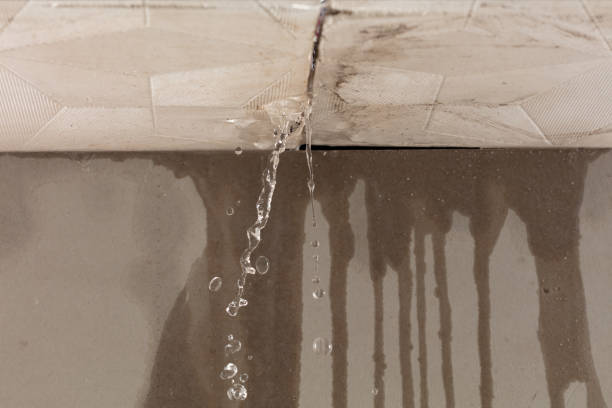 Professional Sewage Cleanup technician working in North Anson, ME